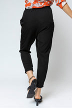 Black Euro Slouch Pants - Final Sale