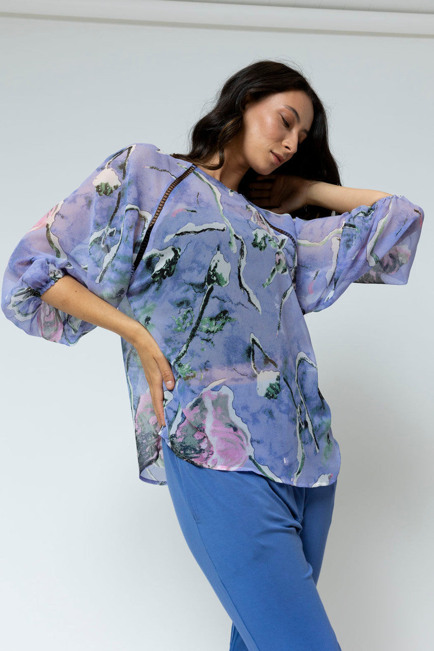 Lilac Boho Blouse - Final Sale