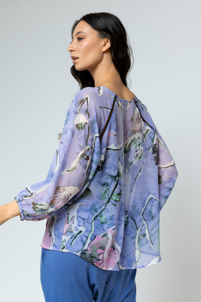 Lilac Boho Blouse - Final Sale