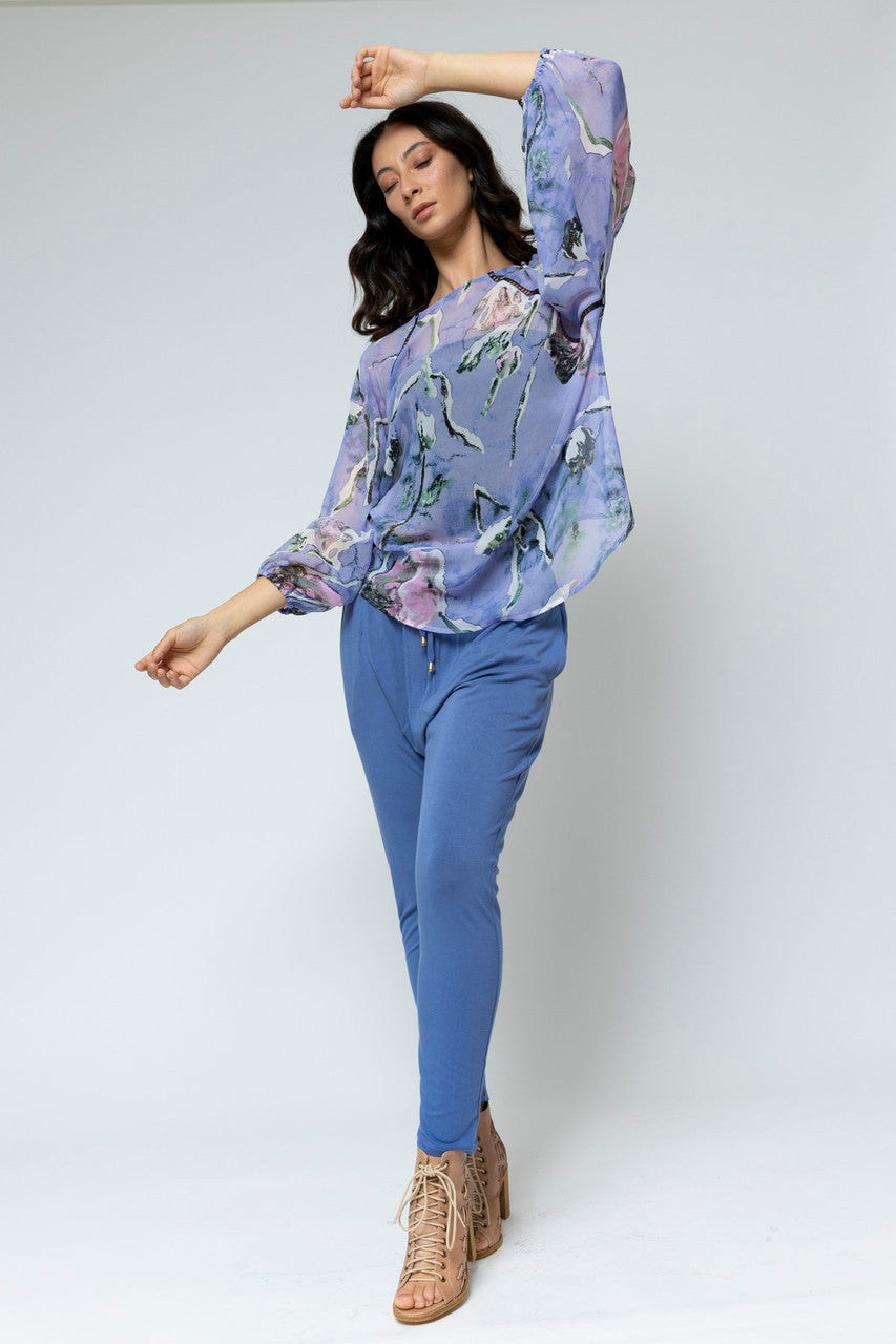 Lilac Boho Blouse - Final Sale