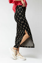 Black Diamond Ponte Miracle Skirt