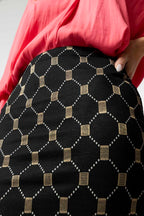 Black Diamond Ponte Miracle Skirt