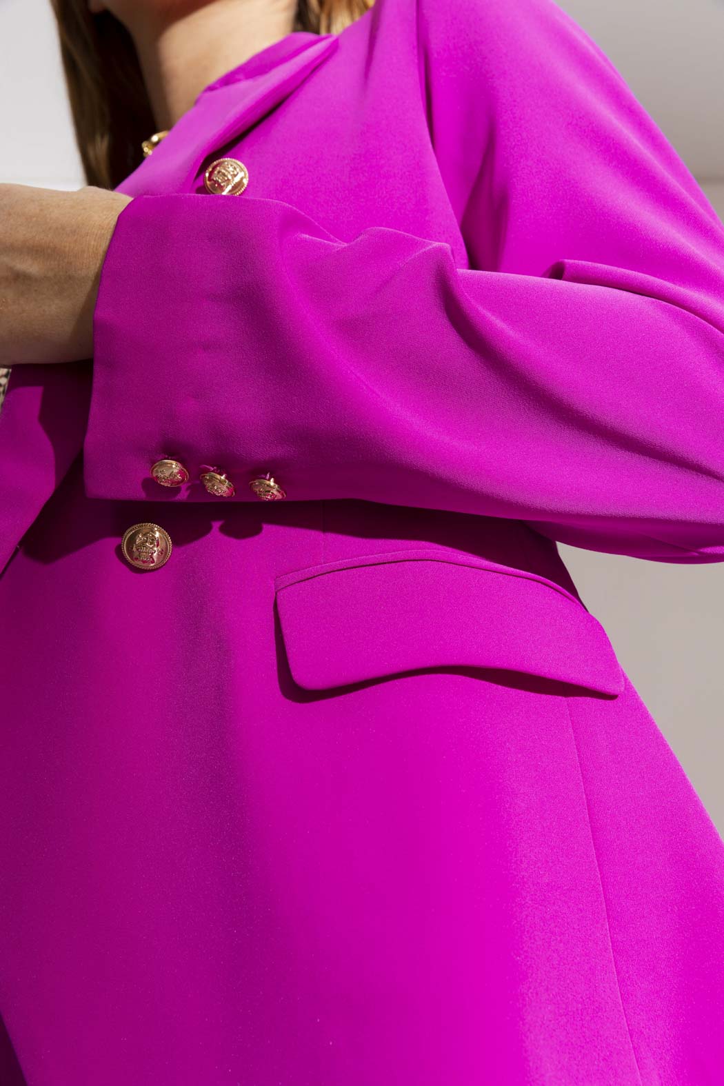 Fuchsia Euro Sisca Blazer
