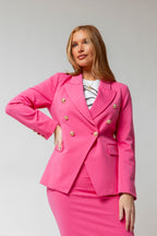 Ponte Sisca Blazer In Pink