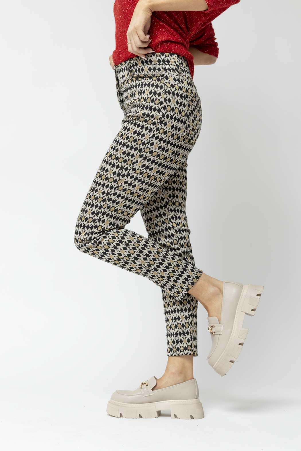 Jester Ponte Slim Leg Pant