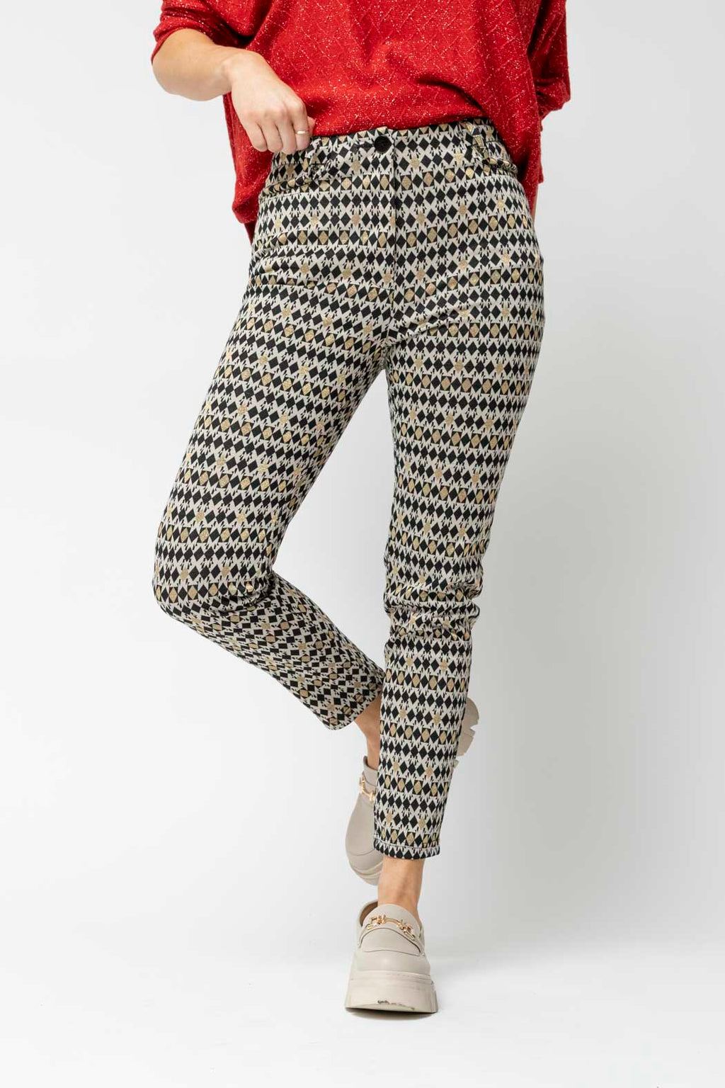 Jester Ponte Slim Leg Pant