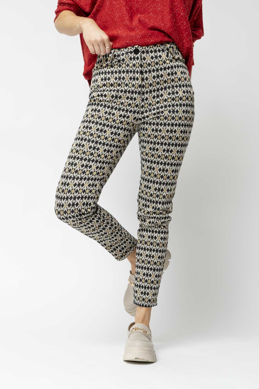 Jester Ponte Slim Leg Pant