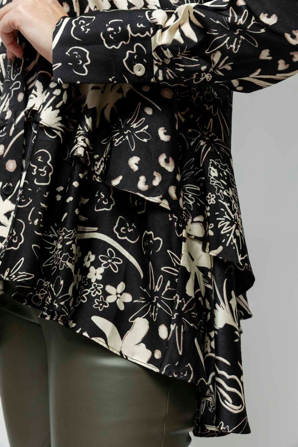 Black/ivory Paris Shirt