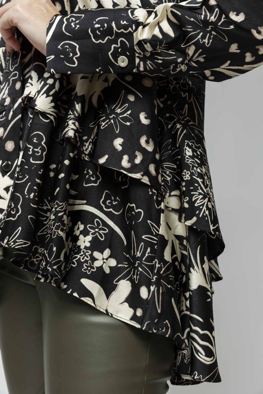Black/ivory Paris Shirt