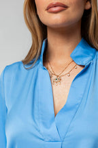 Blue Femme Blogger Shirt