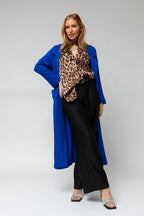 Tan Animal Femme Blogger Shirt