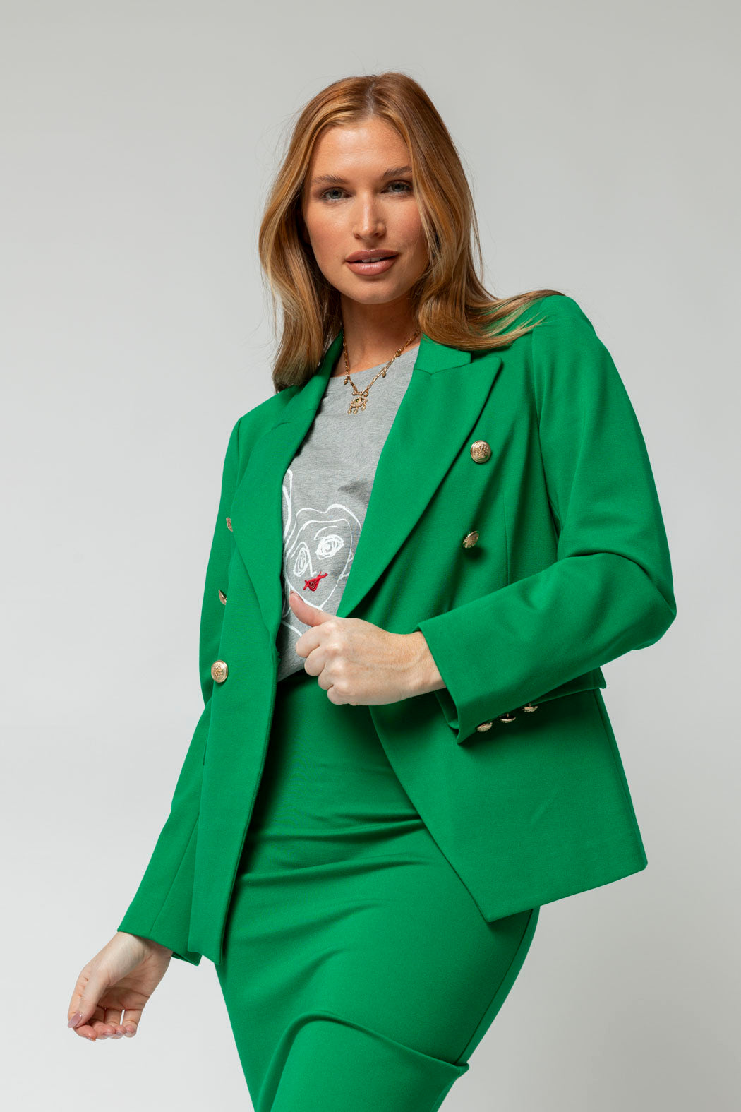 Green Sisca Blazer