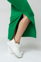 Green Ponte Miracle Skirt