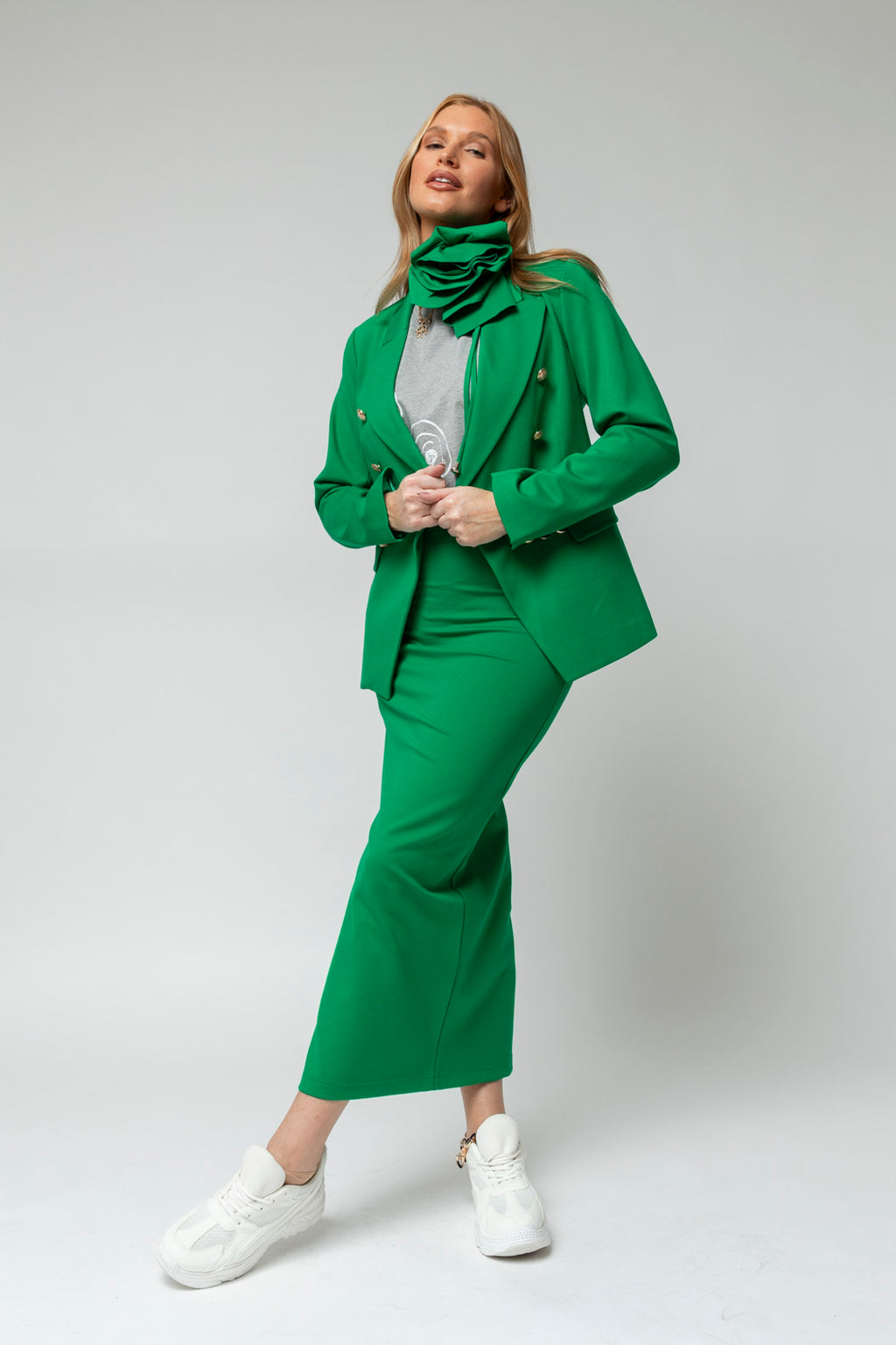 Green Rosette Belt