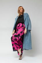 Pink / Black Paperbag Pant