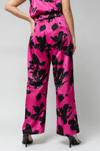Pink / Black Paperbag Pant