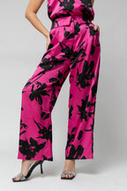 Pink / Black Paperbag Pant