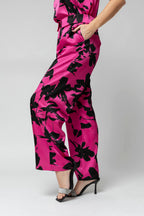 Pink / Black Paperbag Pant