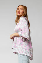 Pink Paisley Victoria Blouse