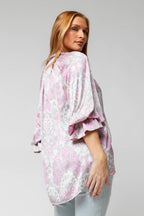 Pink Paisley Victoria Blouse