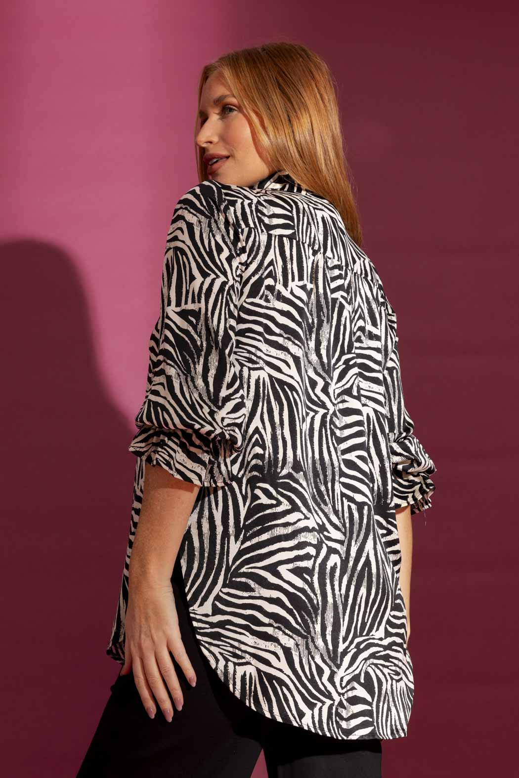 Zebra Femme Blogger Shirt