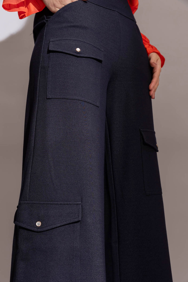 Navy Jet Cargo Pant