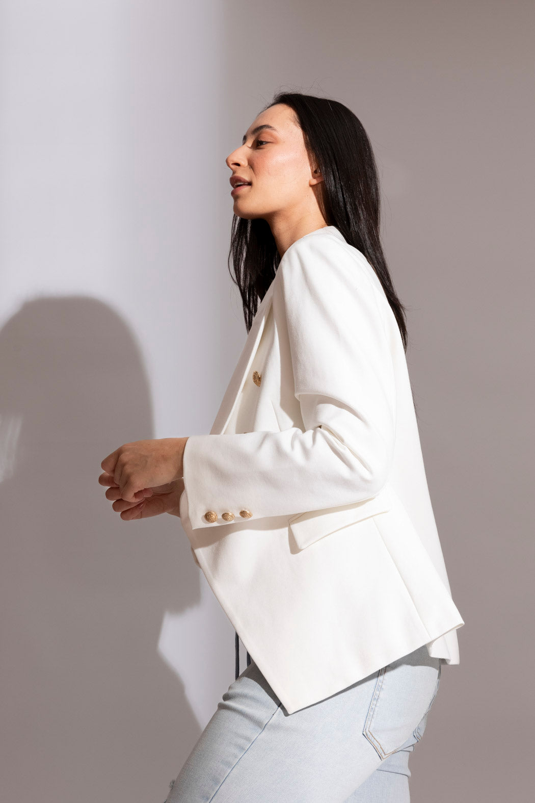 White Sisca Blazer