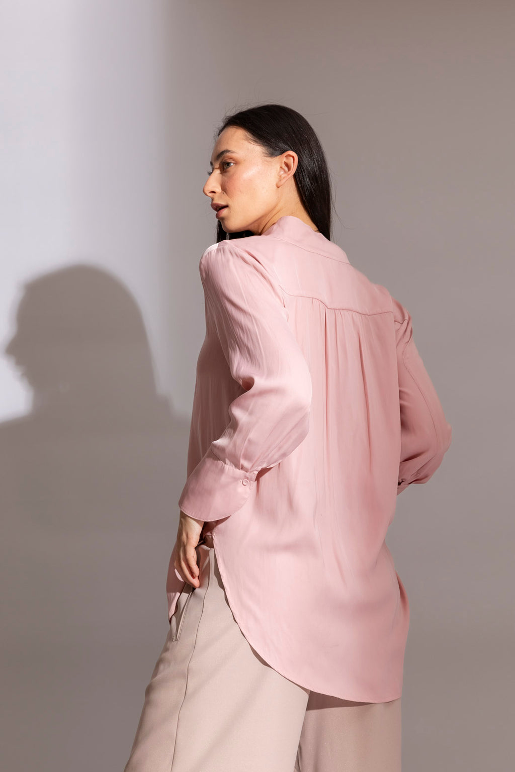 Soft Pink Blogger Shirt