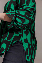 Black/green Femme Blogger Shirt
