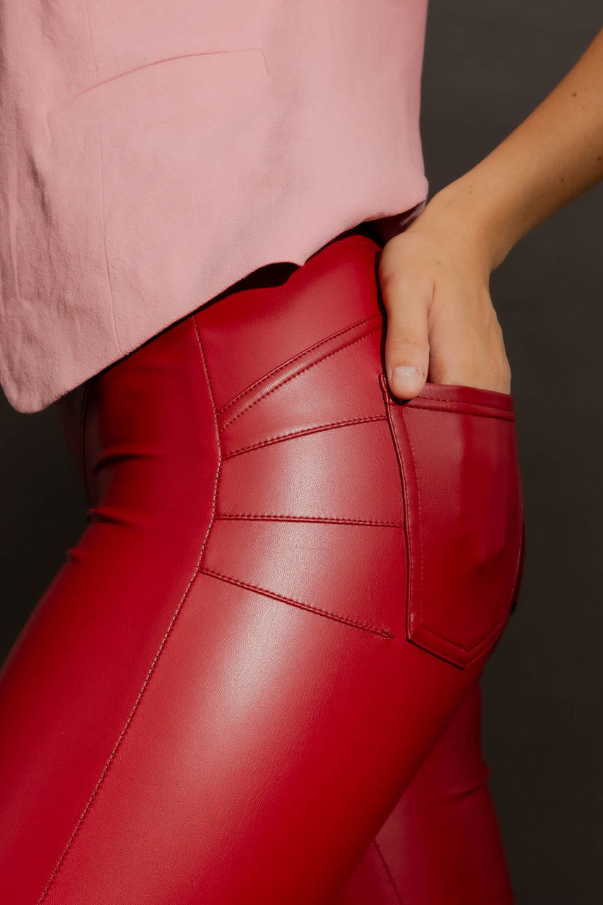 Red Coated Miracle Pants