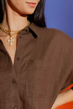 Enamel Filigree Cross Necklace S