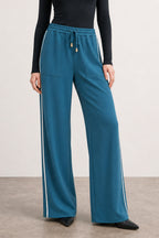 Teal Euro Sport Drawstring Pant