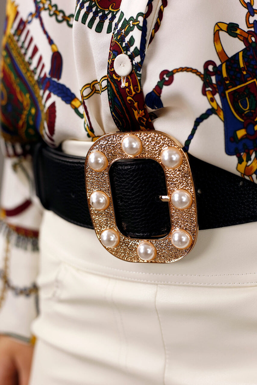 Gold Pearl Belt - FINAL SALE