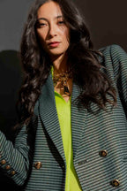 Jade Lurex Bari Blazer
