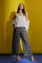 White Crop Bell Cami