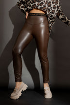 Chocolate Croc Coated Miracle Pants