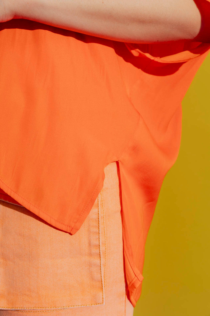 Orange Bondi Top