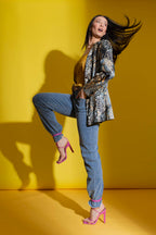Blue Stripe Summer Blazer