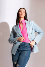 Light Denim Sisca Blazer