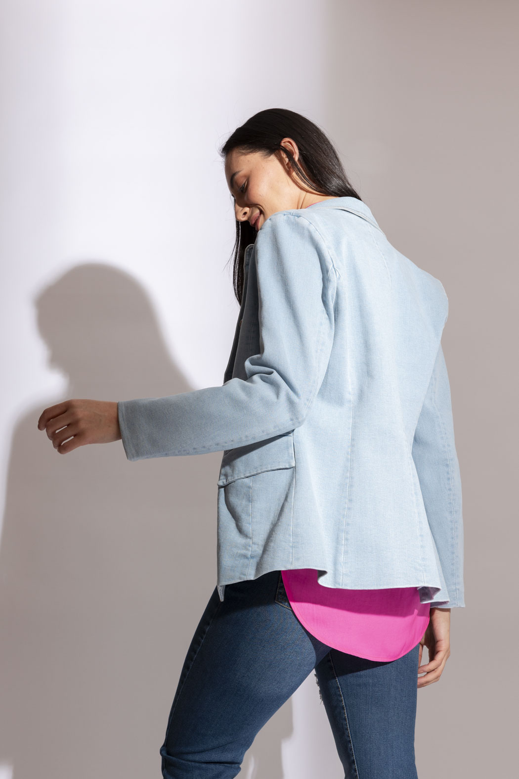 Light Denim Sisca Blazer