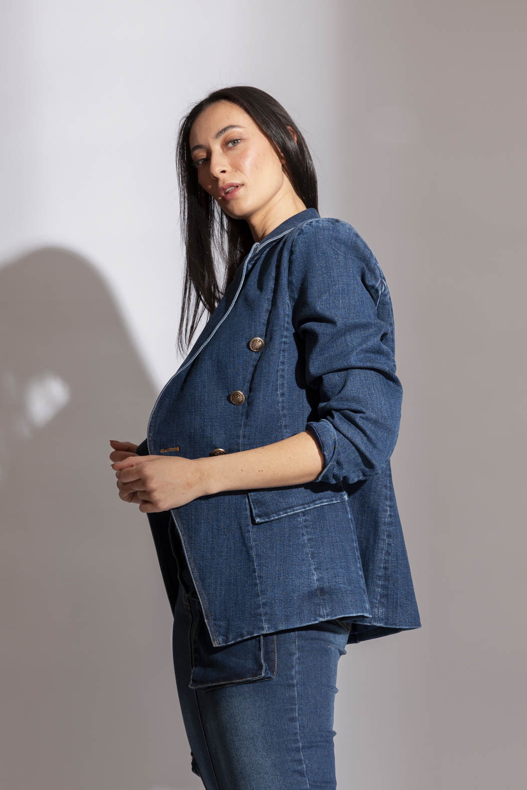 Dark Denim Sisca Blazer