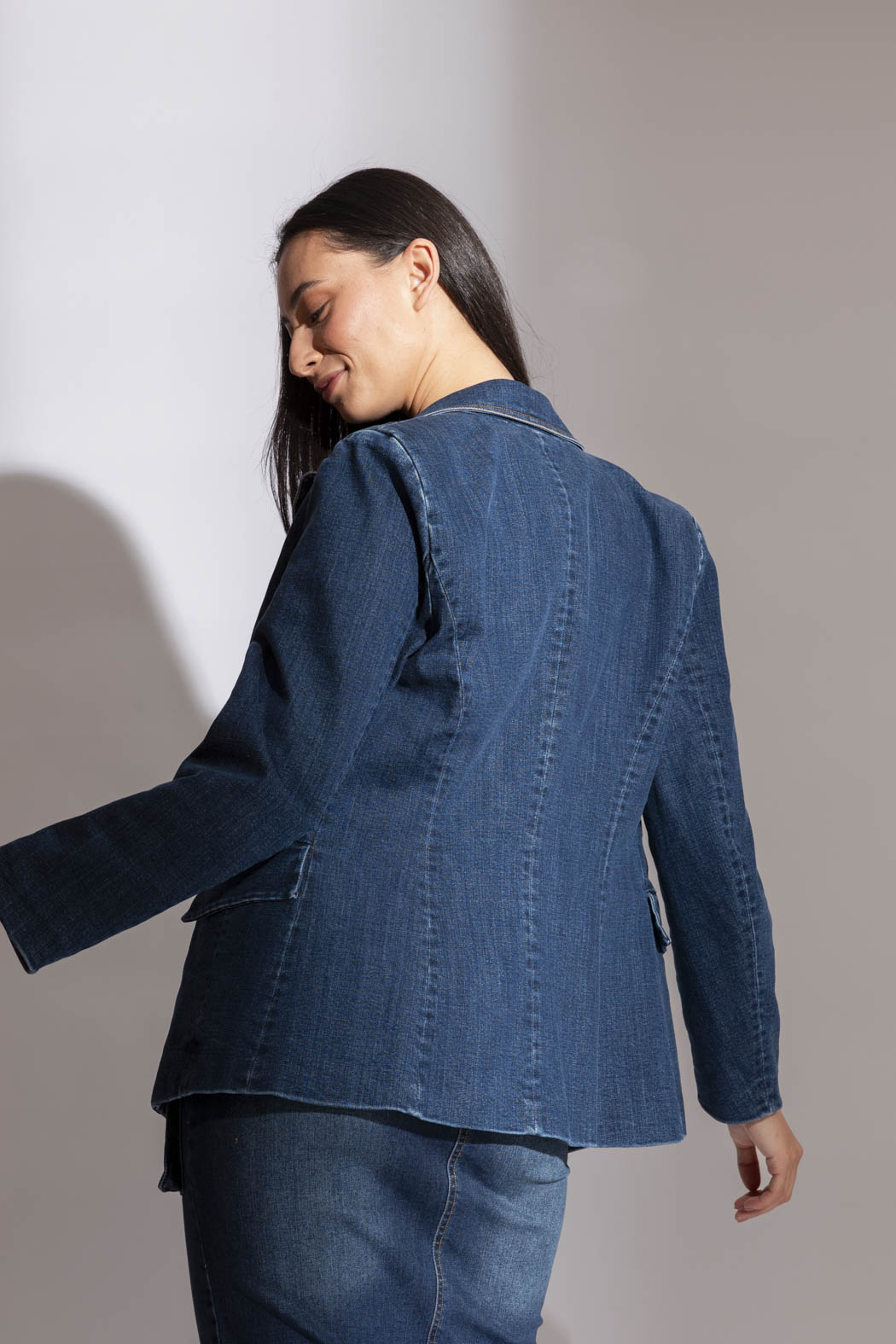 Dark Denim Sisca Blazer