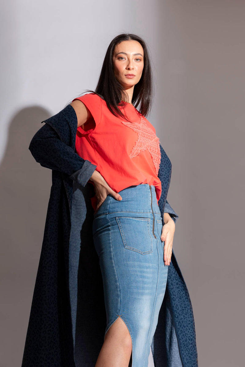 Coral Star T-shirt