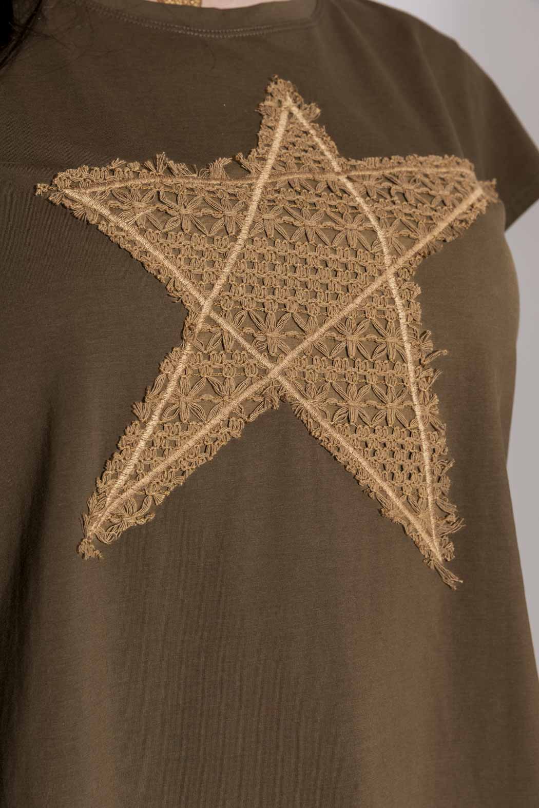 Khaki Star T-shirt