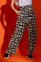 Ivory Hearts Vogue Pants