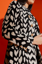 Ivory Hearts Sisca Blazer