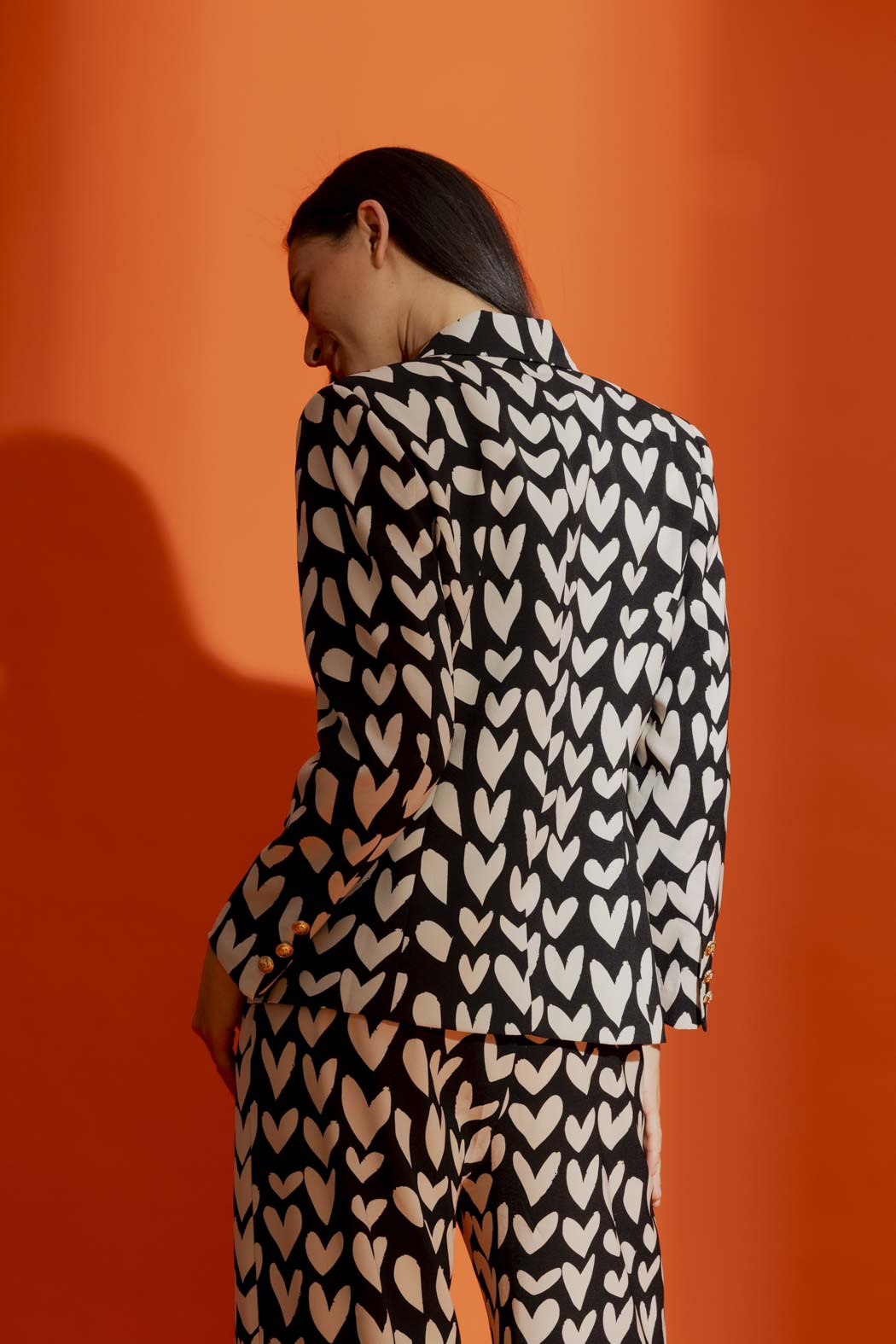 Ivory Hearts Sisca Blazer