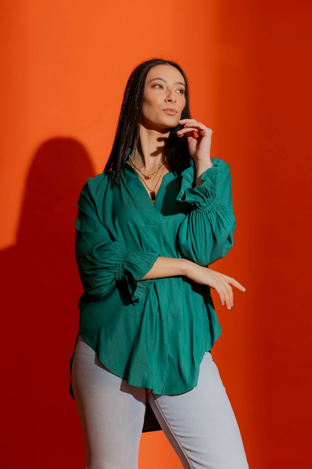 Jade Femme Blogger Shirt