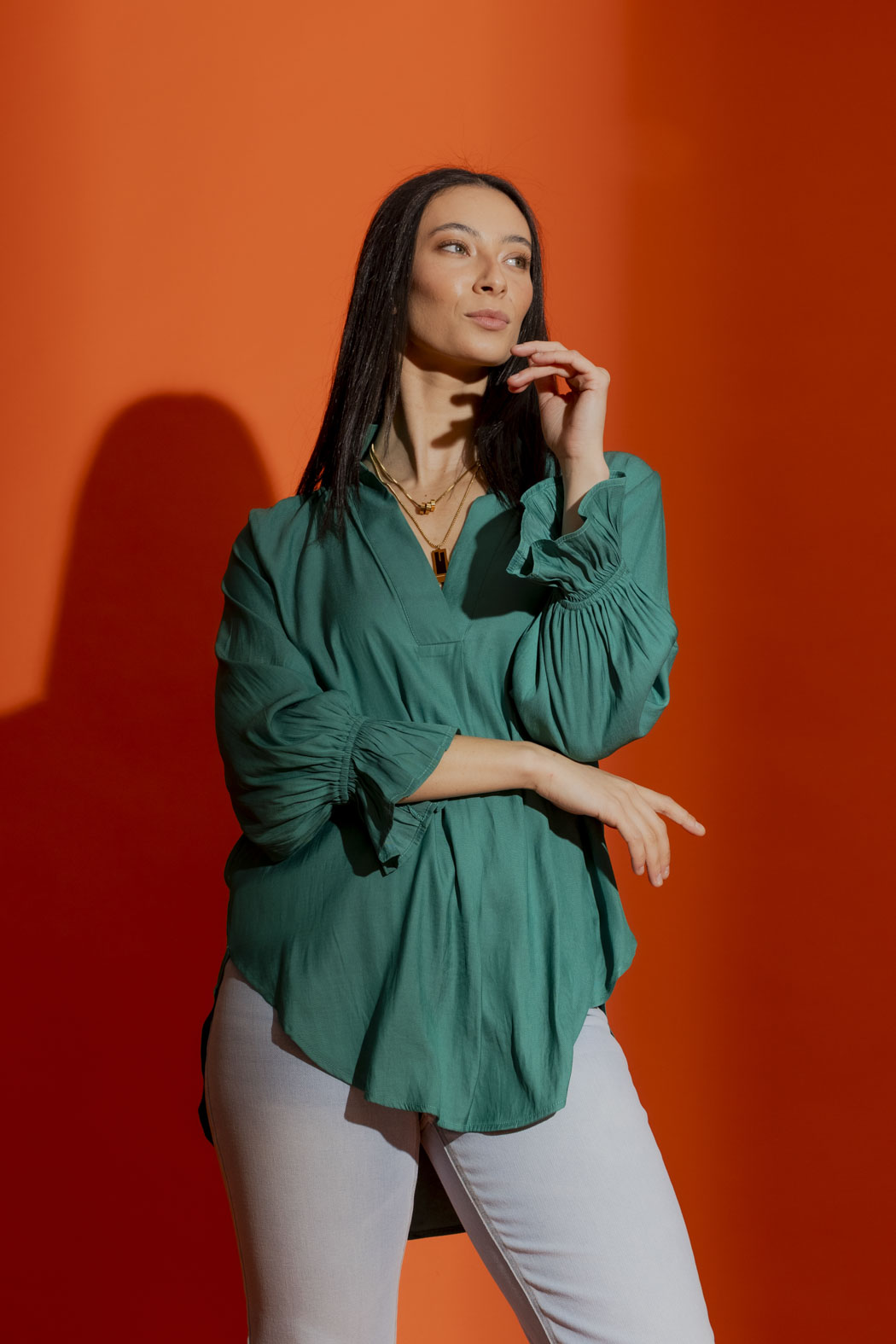 Jade Femme Blogger Shirt
