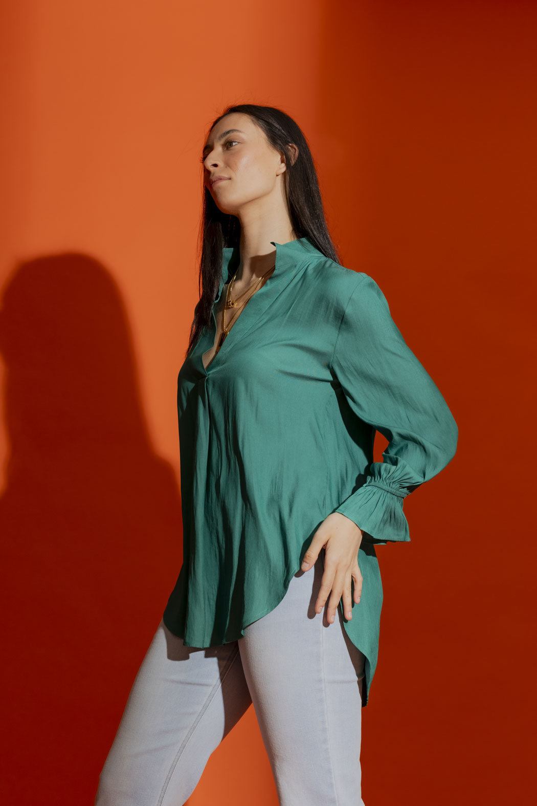 Jade Femme Blogger Shirt